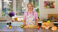 Походный фаршированный багет от Марии Суровой. Доброе утро. Суббота. Фрагмент 