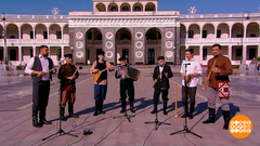 Нерехтский рожечный хор.Доброе утро. Суббота. Фрагмент 