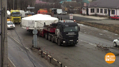 Мы везем зеркало! Весом 65 тонн... Доброе утро. Фрагмент 