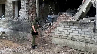 Появились кадры разрушений в курском Рыльске после ночной атаки ВСУ