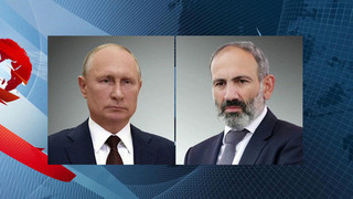 Владимир Путин поздравил с 50-летием премьер-министра Армении Никола Пашиняна
