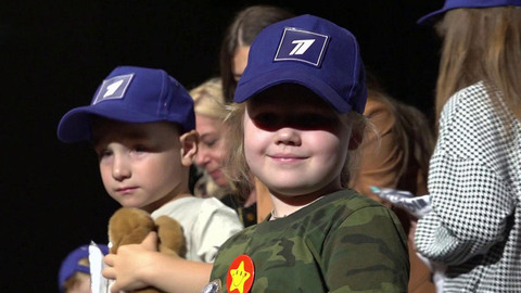 Дети героев СВО сегодня приняли участие в благотворительной акции «Стань первым!»