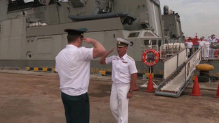 В индонезийский порт Джакарта прибыл отряд кораблей Тихоокеанского флота