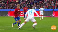 Футбол. Кубок России: поздравляем «красно-синих»! Доброе утро. Фрагмент 