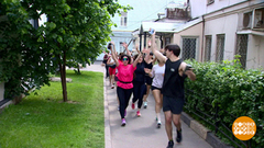 Куда бежим? За здоровьем! Доброе утро. Фрагмент 