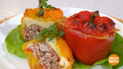 Готовим мини-лазанью в сладком перце. Доброе утро. Фрагмент