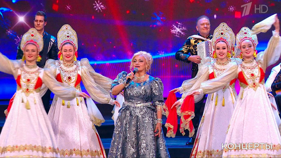 Надежда Кадышева / «Золотое кольцо» — «За окошком света мало». «Течет река Волга». Фрагмент выпуска от 12.06.2025