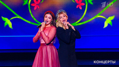 Лада Дэнс / Анастасия Макеева / Хореографический ансамбль «Данс-вояж» — «Бежит река». «Течет река Волга». Фрагмент 