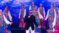 Александр Буйнов / Ансамбль  «Раздолье» — «Ой, мороз, мороз». «Течет река Волга». Фрагмент 