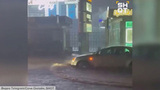 В Сочи из-за проливных дождей реки вышли из берегов