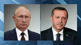 Владимир Путин поговорил по телефону с президентом Турции