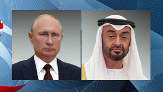 Владимир Путин обсудил с президентом ОАЭ обострение ситуации на Ближнем Востоке
