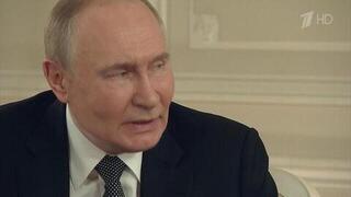 Президент на ПМЭФ провел традиционную встречу с руководителями ведущих информагентств