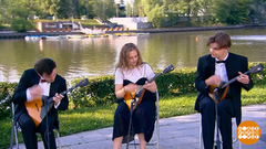 Встречаем День балалайки с Ансамблем балалаечников Российской академии музыки им. Гнесиных. Доброе утро. Фрагмент