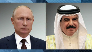 Владимир Путин обсудил с королем Бахрейна ситуацию на Ближнем Востоке