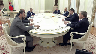 Владимир Путин в Кремле встретился с министром иностранных дел Ирана Аббаса Аракчи