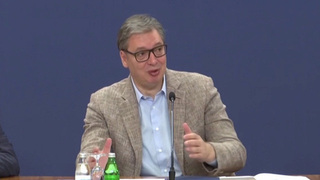 Александр Вучич в обращении к народу заявил, что волнения управляются из-за рубежа