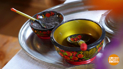 «Золотая Хохлома» — вдохновляет! Доброе утро. Фрагмент 