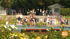 Людей посмотреть, себя показать... но никому не мешать! Доброе утро. Фрагмент 