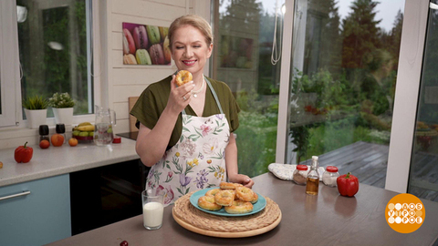 Бублики с мясом от Марии Суровой. Доброе утро. Фрагмент 