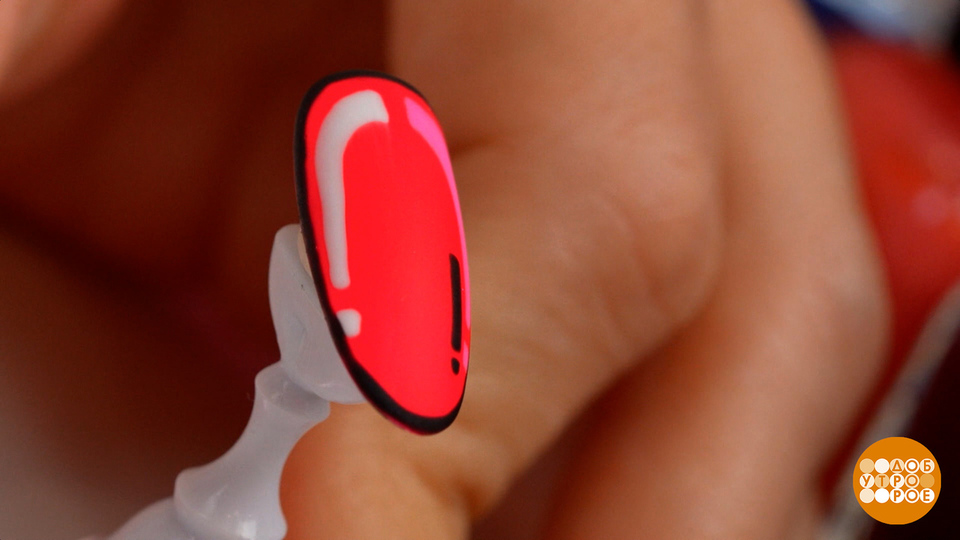 Мультяшный маникюр для вечеринки. Доброе утро. Фрагмент выпуска от 07.07.2025