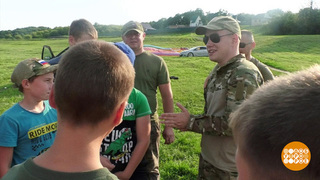 Они «видят» руками! Доброе утро. Фрагмент 