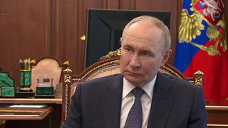 Владимир Путин провел встречу с губернатором Белгородской области