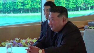 Переговоры Сергея Лаврова и Ким Чен Ына прошли впервые не в протокольном интерьере