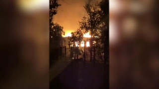 Всю ночь взрывы гремели в восточной части Украины