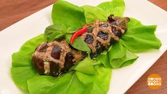 Фаршированные баклажаны — по-новому. Доброе утро. Фрагмент