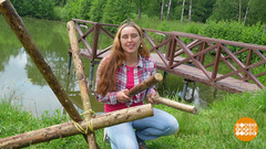 Мебель рыбацкая, походная, самодельная. Доброе утро. Фрагмент