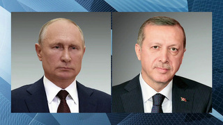 Владимир Путин провел телефонный разговор с президентом Турции Реджепом Тайипом Эрдоганом