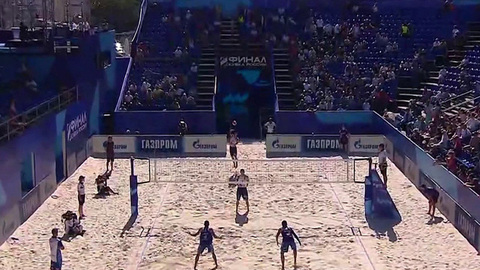 В Санкт-Петербурге проходят финальные матчи Кубка России по пляжному волейболу