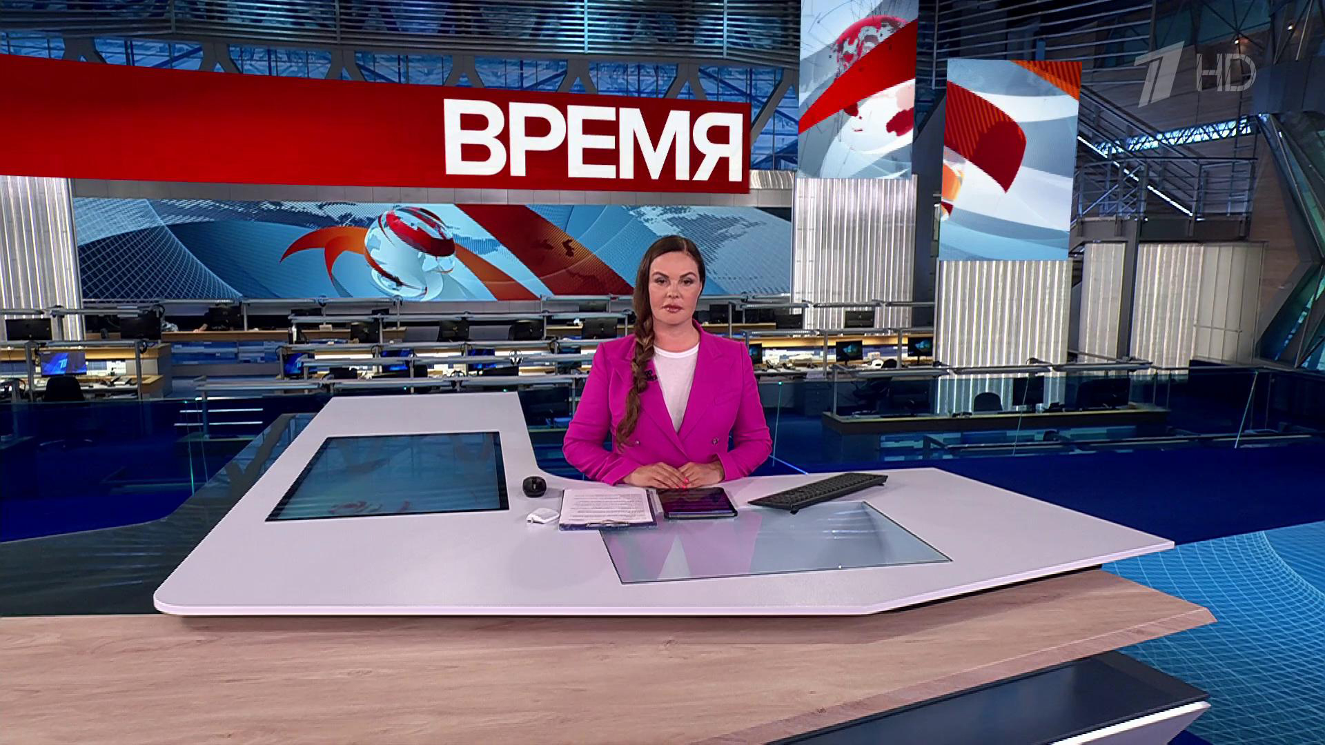 Выпуск программы «Время» в 21:00 19 июля 2025
