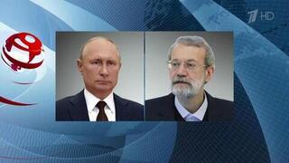 Обострение ситуации на Ближнем Востоке Владимир Путин обсудил со старшим советником верховного руководителя Ирана