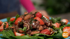 Куриная печень на мангале от Марии Суровой. Доброе утро. Суббота. Фрагмент