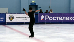 Эдуард Карартынян. Короткая программа. Контрольные прокаты сборной России по фигурному катанию среди юниоров 2025