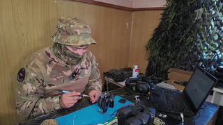 На Харьковском направлении работают бойцы отряда «Рубеж» корпуса добровольцев