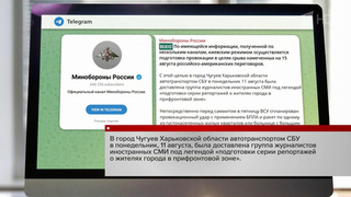 Минобороны сообщает о подготовке Киевом провокации для срыва встречи 15 августа