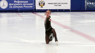 Елизавета Андреева. Произвольная программа. Контрольные прокаты сборной России по фигурному катанию среди юниоров 2025
