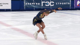 Лидия Плескачева. Произвольная программа. Контрольные прокаты сборной России по фигурному катанию среди юниоров 2025
