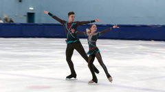 Зоя Ковязина — Артемий Мохов. Короткая программа. Контрольные прокаты сборной России по фигурному катанию среди юниоров 2025