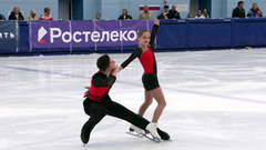 Полина Шешелева — Егор Карнаухов. Короткая программа. Контрольные прокаты сборной России по фигурному катанию среди юниоров 2025