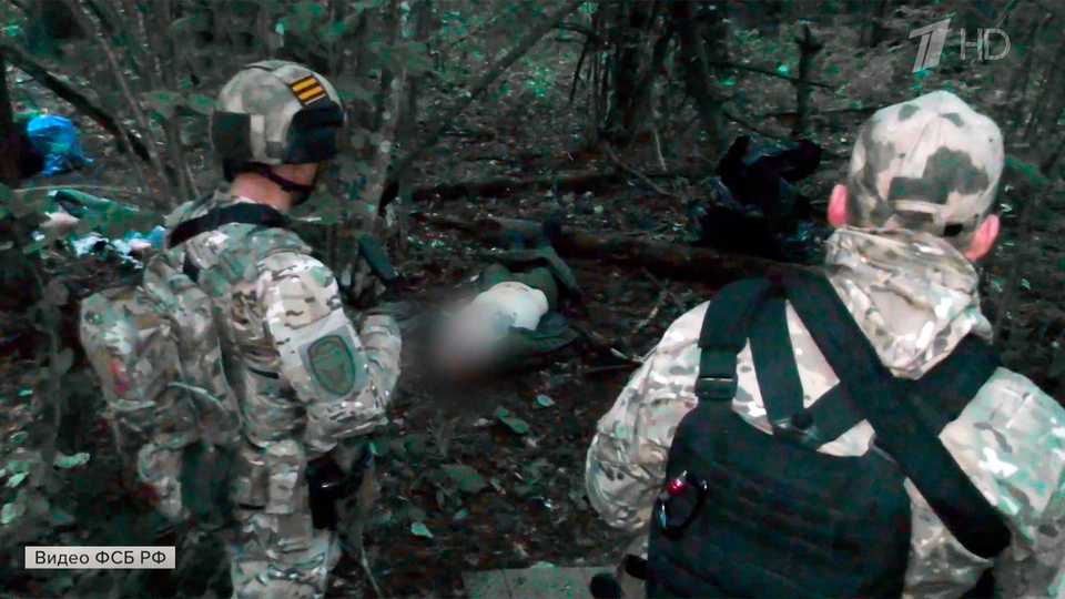 В Брянской области сотрудники ФСБ обезвредили группу украинских террористов