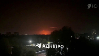 В Павлограде Днепропетровской области начался пожар на газокомпрессорной станции