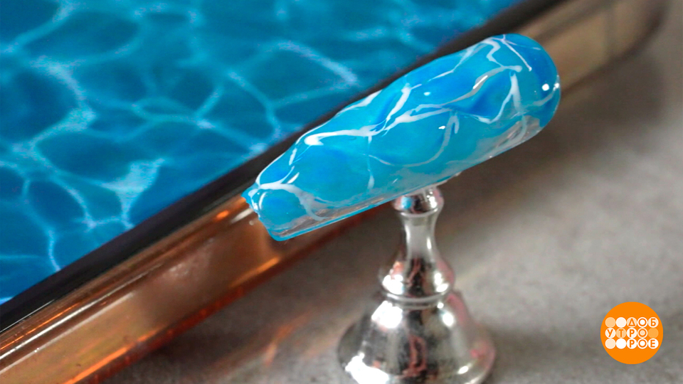 Маникюр «по морям, по волнам». Доброе утро. Фрагмент выпуска от 22.08.2025