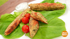 Готовим рыбный кебаб на мангале. Доброе утро. Фрагмент 