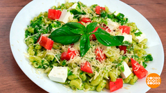 Летний салат с макаронами: быстро и сытно! Доброе утро. Фрагмент