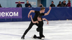 Арина Горшенина — Илья Макаров. Ритм-танец. Контрольные прокаты сборной России по фигурному катанию среди юниоров 2025