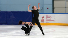 Арина Горшенина — Илья Макаров. Произвольный танец. Контрольные прокаты сборной России по фигурному катанию среди юниоров 2025
